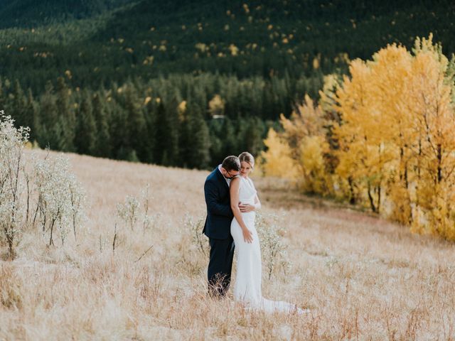 Attila and Robyn&apos;s wedding in Canmore, Alberta 2