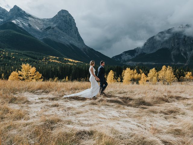 Attila and Robyn&apos;s wedding in Canmore, Alberta 4