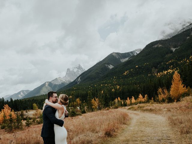 Attila and Robyn&apos;s wedding in Canmore, Alberta 43