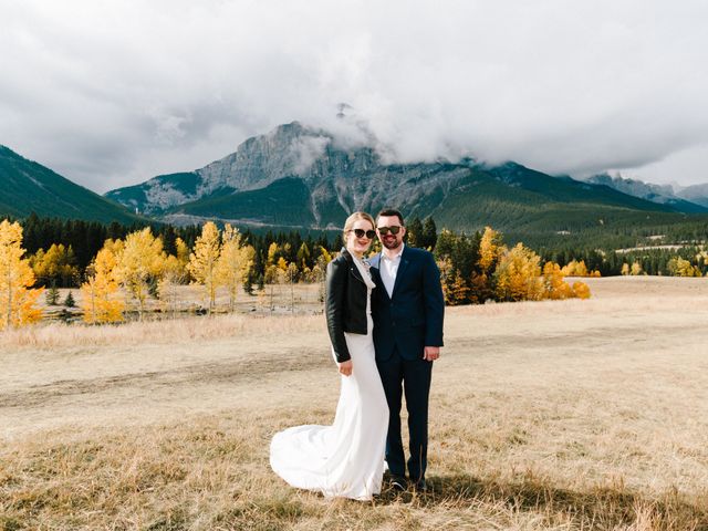 Attila and Robyn&apos;s wedding in Canmore, Alberta 46