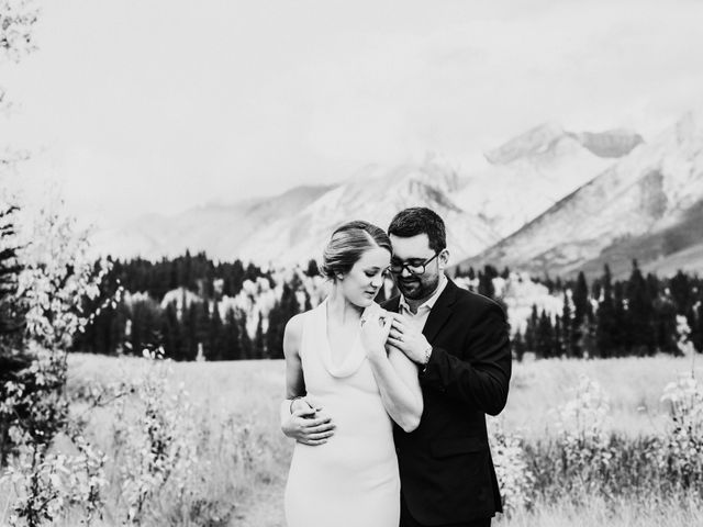 Attila and Robyn&apos;s wedding in Canmore, Alberta 47