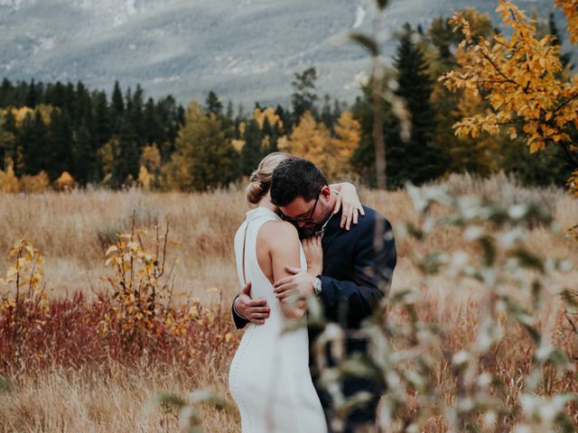 Attila and Robyn&apos;s wedding in Canmore, Alberta 48
