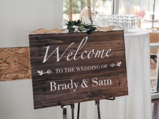 The wedding of Sam and Brady 1