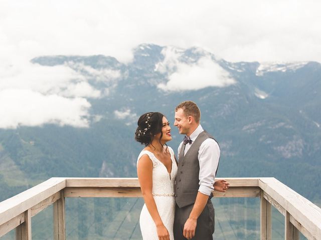 Jack and Ria&apos;s wedding in Squamish, British Columbia 1