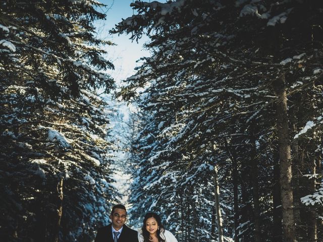Allan and Priya&apos;s wedding in Canmore, Alberta 13