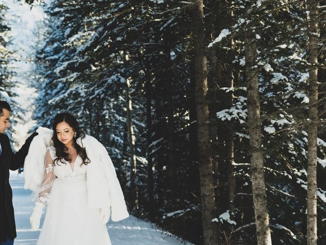 Allan and Priya&apos;s wedding in Canmore, Alberta 14