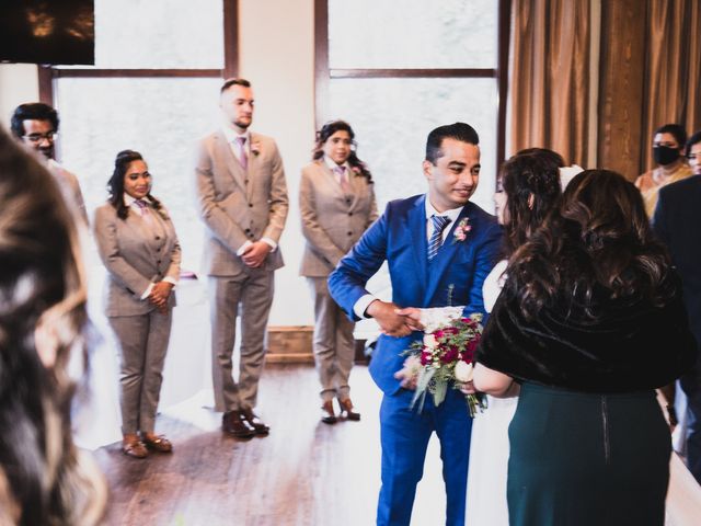 Allan and Priya&apos;s wedding in Canmore, Alberta 27
