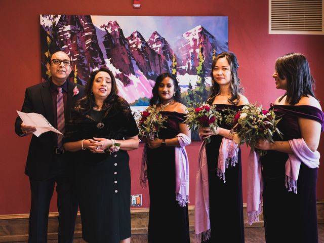 Allan and Priya&apos;s wedding in Canmore, Alberta 39