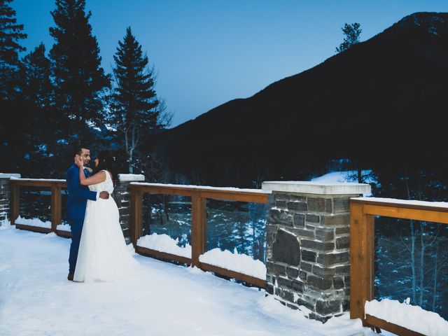 Allan and Priya&apos;s wedding in Canmore, Alberta 64