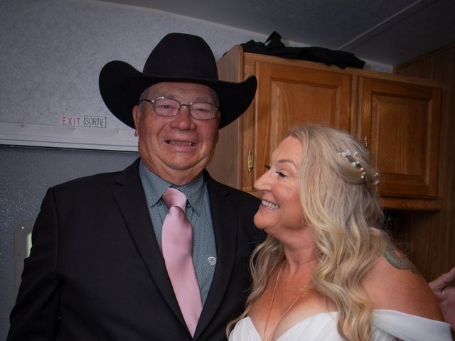 George and Marie&apos;s wedding in Mossleigh, Alberta 11