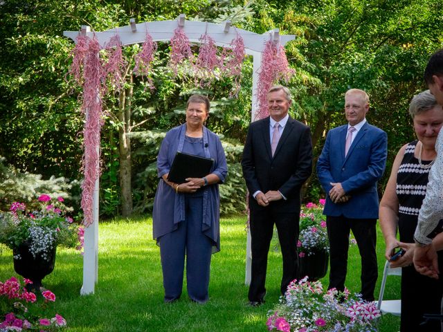 George and Marie&apos;s wedding in Mossleigh, Alberta 12