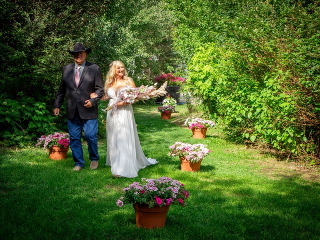 George and Marie&apos;s wedding in Mossleigh, Alberta 14