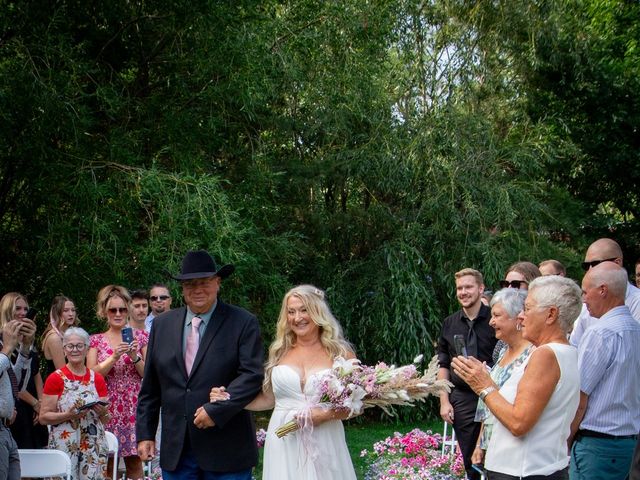 George and Marie&apos;s wedding in Mossleigh, Alberta 18