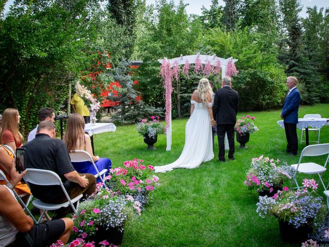 George and Marie&apos;s wedding in Mossleigh, Alberta 21