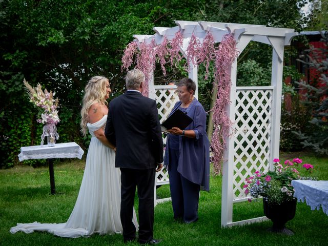 George and Marie&apos;s wedding in Mossleigh, Alberta 27