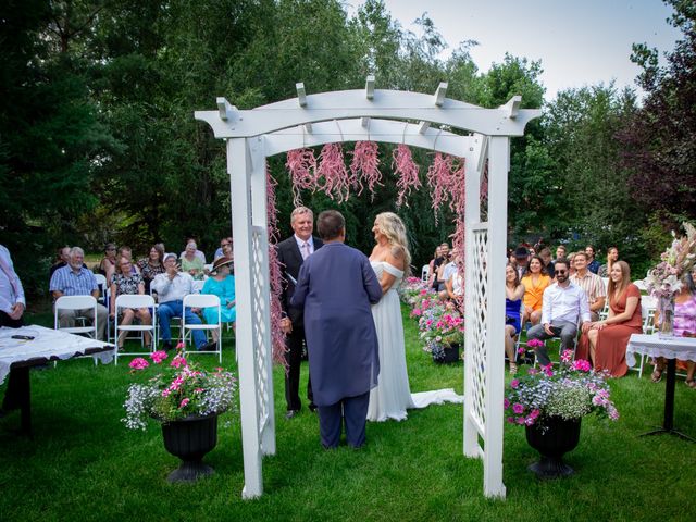 George and Marie&apos;s wedding in Mossleigh, Alberta 30