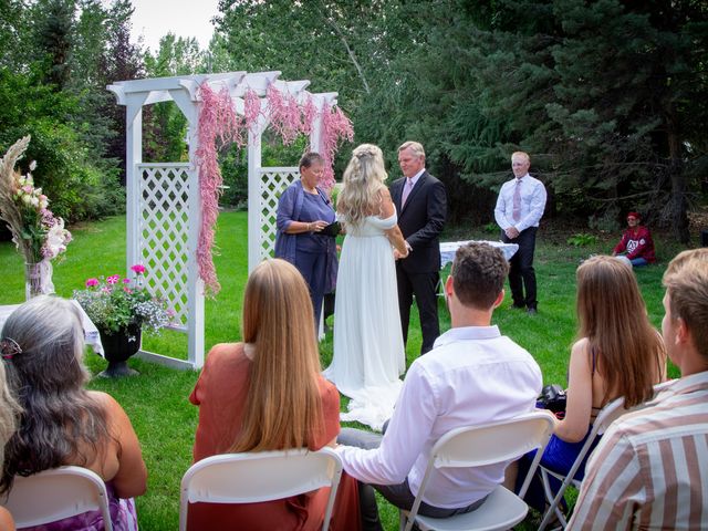 George and Marie&apos;s wedding in Mossleigh, Alberta 33