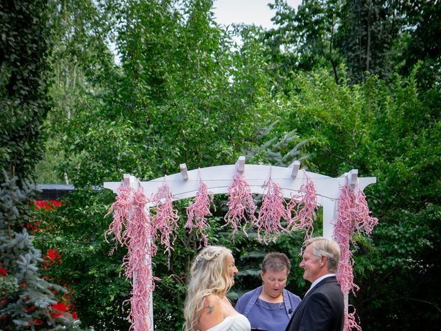 George and Marie&apos;s wedding in Mossleigh, Alberta 37