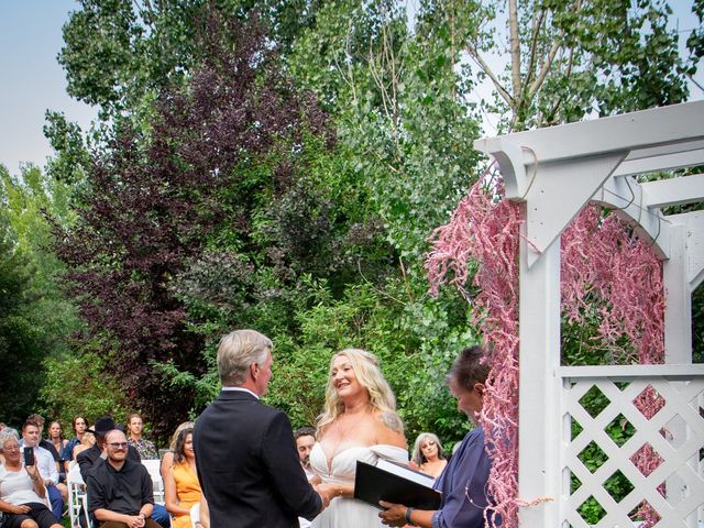 George and Marie&apos;s wedding in Mossleigh, Alberta 41