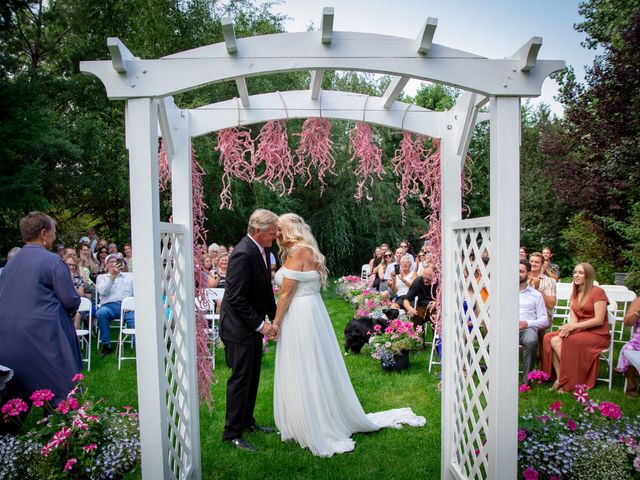 George and Marie&apos;s wedding in Mossleigh, Alberta 45