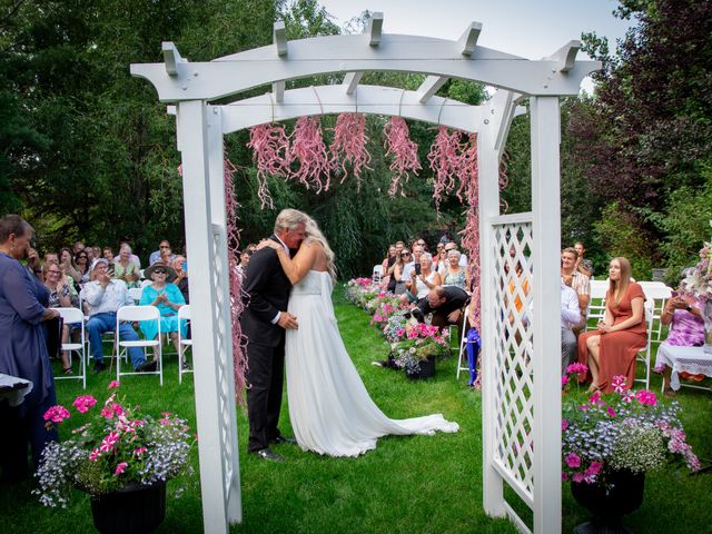 George and Marie&apos;s wedding in Mossleigh, Alberta 46