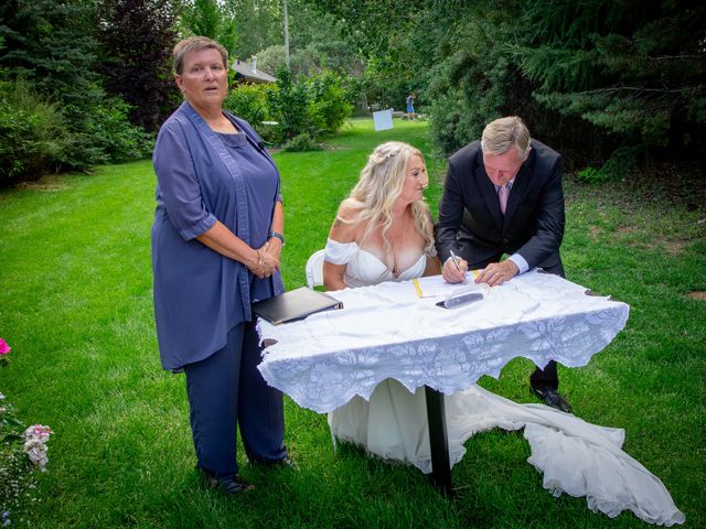 George and Marie&apos;s wedding in Mossleigh, Alberta 51