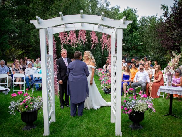 George and Marie&apos;s wedding in Mossleigh, Alberta 57