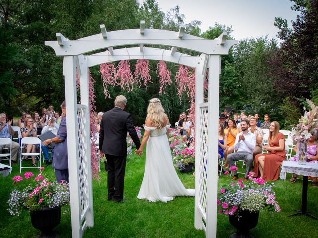 George and Marie&apos;s wedding in Mossleigh, Alberta 58