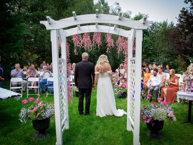 George and Marie&apos;s wedding in Mossleigh, Alberta 59