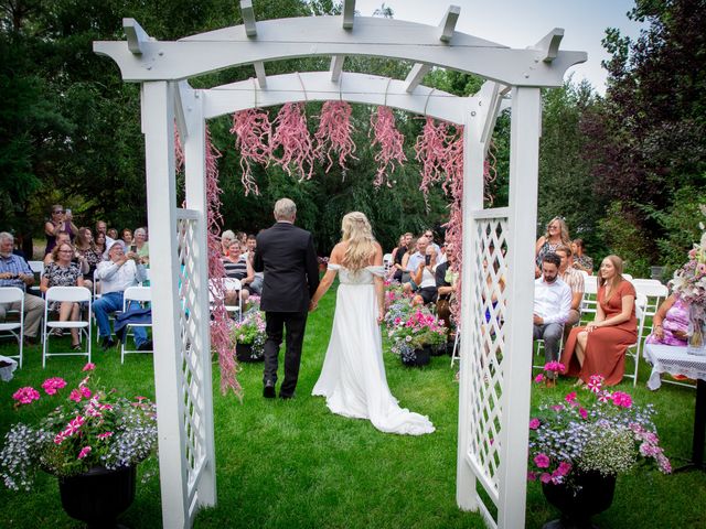 George and Marie&apos;s wedding in Mossleigh, Alberta 61