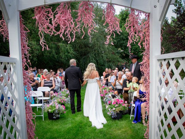 George and Marie&apos;s wedding in Mossleigh, Alberta 62