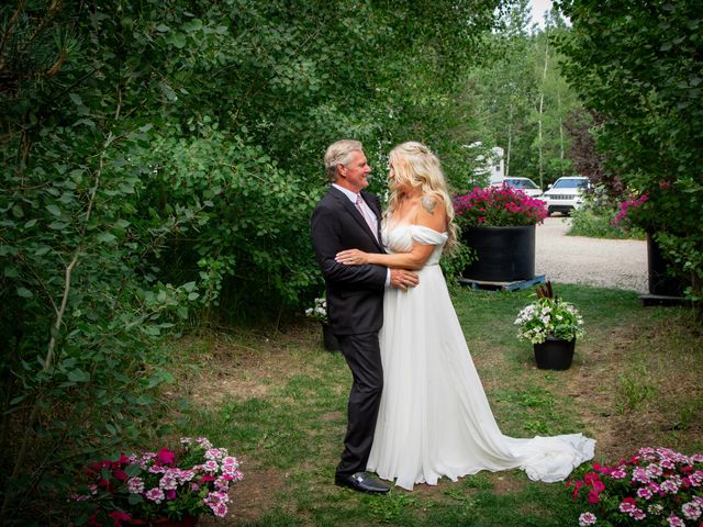 George and Marie&apos;s wedding in Mossleigh, Alberta 65