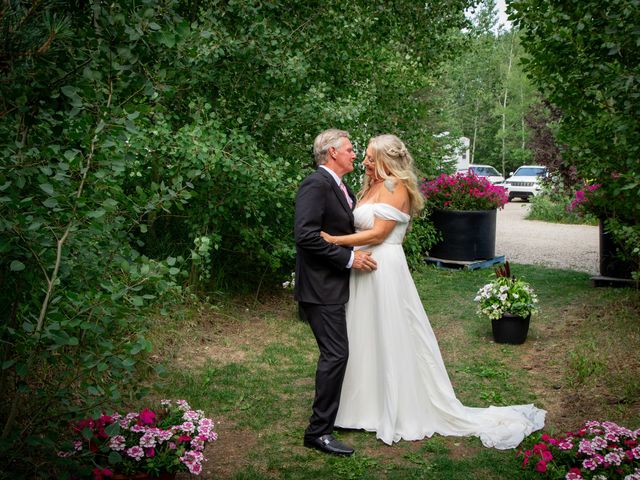 George and Marie&apos;s wedding in Mossleigh, Alberta 66