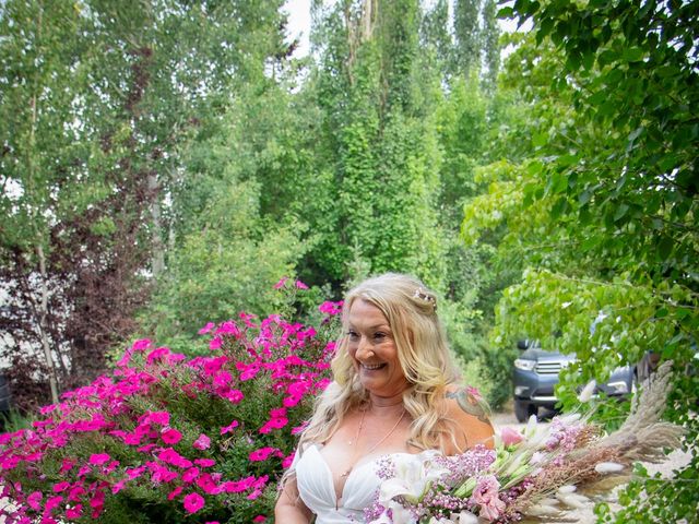 George and Marie&apos;s wedding in Mossleigh, Alberta 68