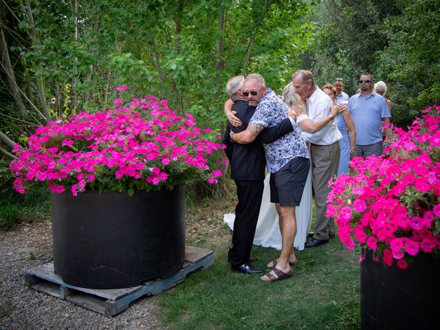 George and Marie&apos;s wedding in Mossleigh, Alberta 72