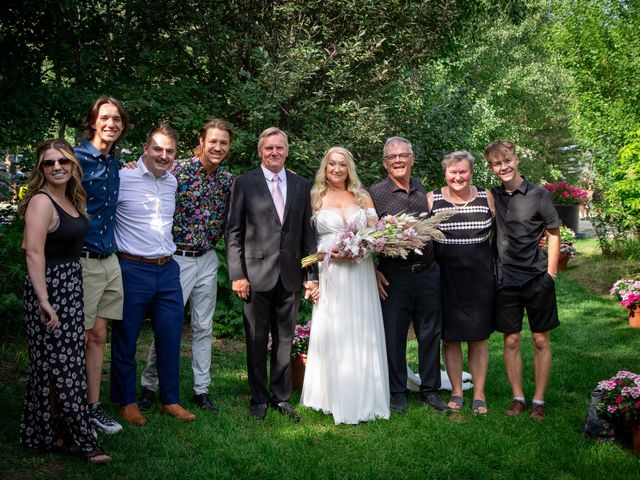 George and Marie&apos;s wedding in Mossleigh, Alberta 79