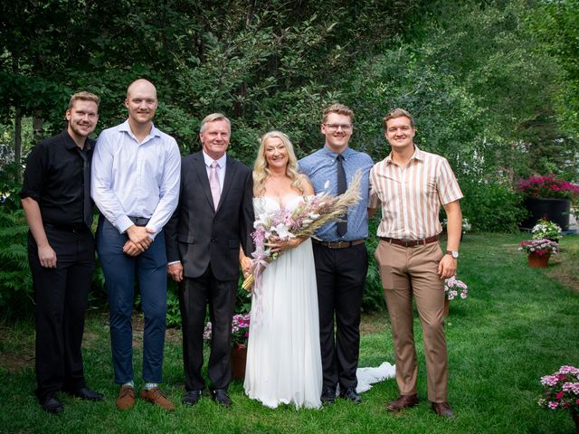 George and Marie&apos;s wedding in Mossleigh, Alberta 80