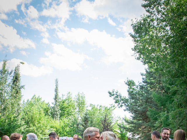 George and Marie&apos;s wedding in Mossleigh, Alberta 87