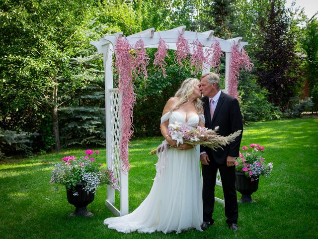 George and Marie&apos;s wedding in Mossleigh, Alberta 88