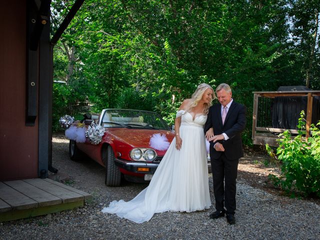 George and Marie&apos;s wedding in Mossleigh, Alberta 97