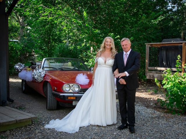 George and Marie&apos;s wedding in Mossleigh, Alberta 98