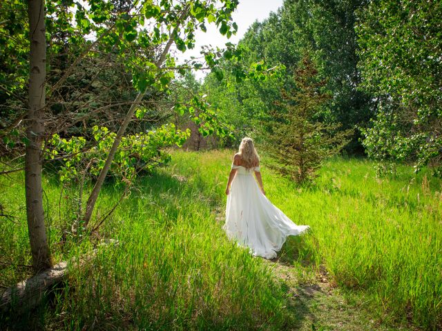 George and Marie&apos;s wedding in Mossleigh, Alberta 117