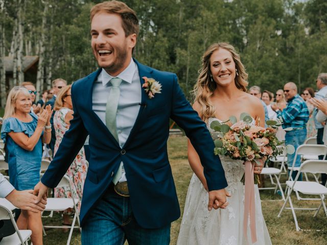 Heath and Charlotte&apos;s wedding in Longview, Alberta 9