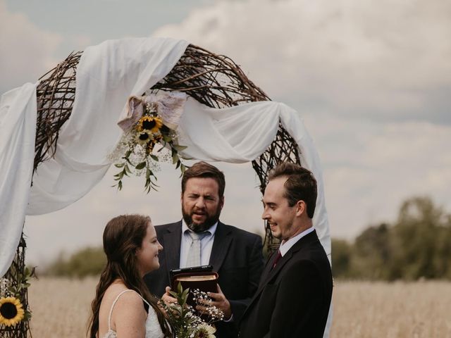 Ryan and Courtney's wedding in Wooler, Ontario 4