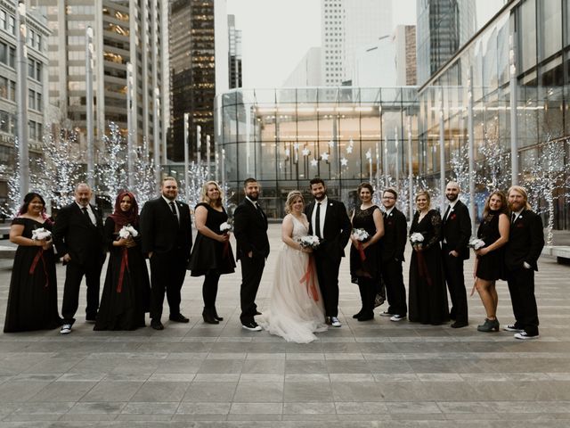 Zach and Alli's wedding in Calgary, Alberta 1