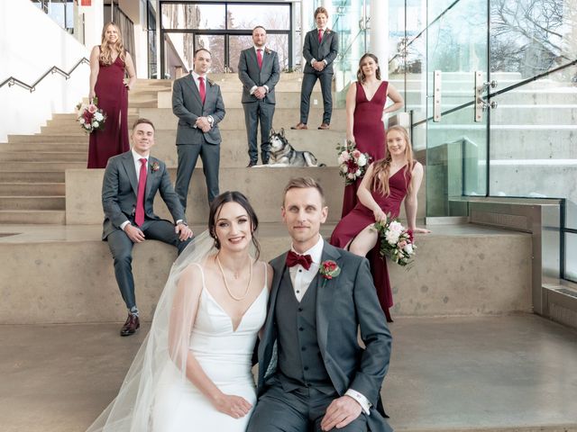 Janelle and Bradley&apos;s wedding in Edmonton, Alberta 25