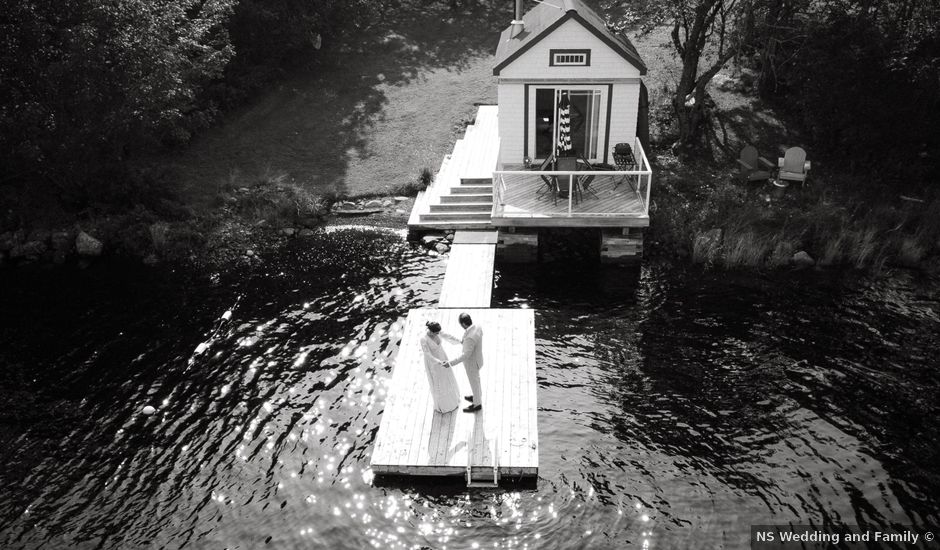 Adam and Jenny's wedding in Mineville, Nova Scotia