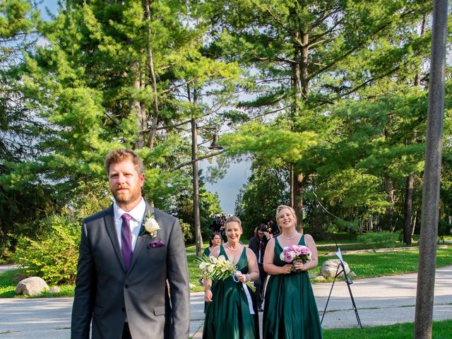 David and Kimberley&apos;s wedding in Kleinburg, Ontario 57