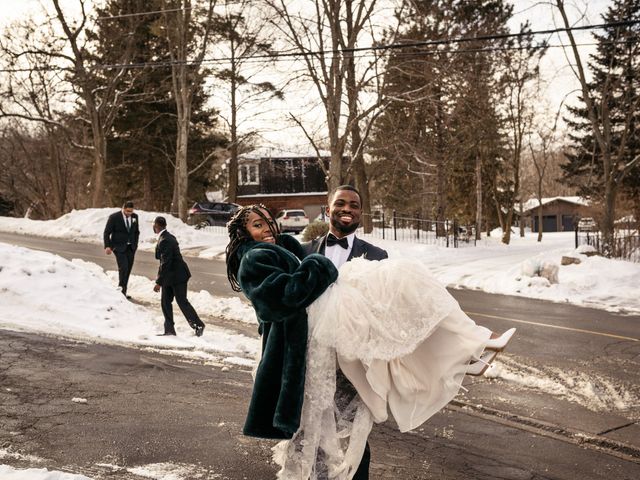 Jovan and Akilah&apos;s wedding in Ancaster, Ontario 64