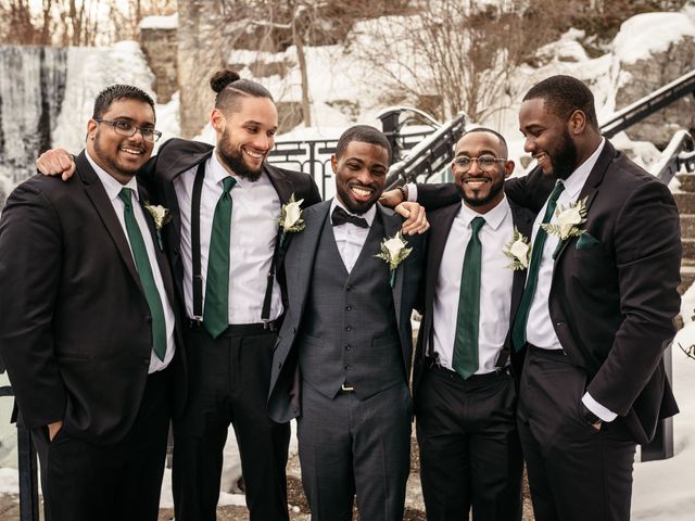 Jovan and Akilah&apos;s wedding in Ancaster, Ontario 70